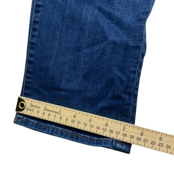 Kut from the Kloth Boyfriend Distressed Jeans Mid Rise Stretch Women’s Size 14 - Picture 7 of 11